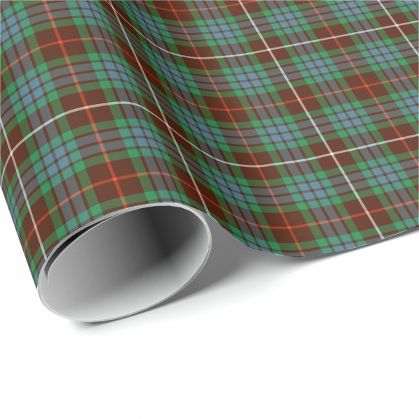 Clan Fraser Hunting Tartan Gift Wrap