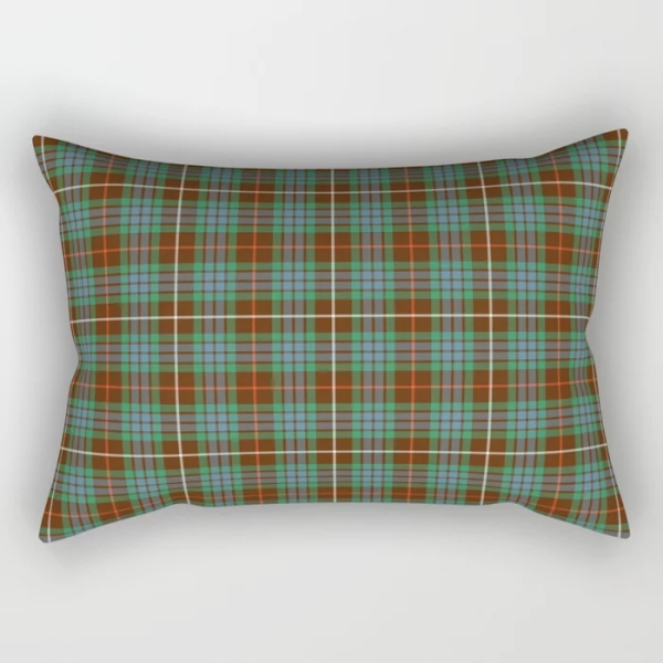 Clan Fraser Hunting Tartan Throw Pillow