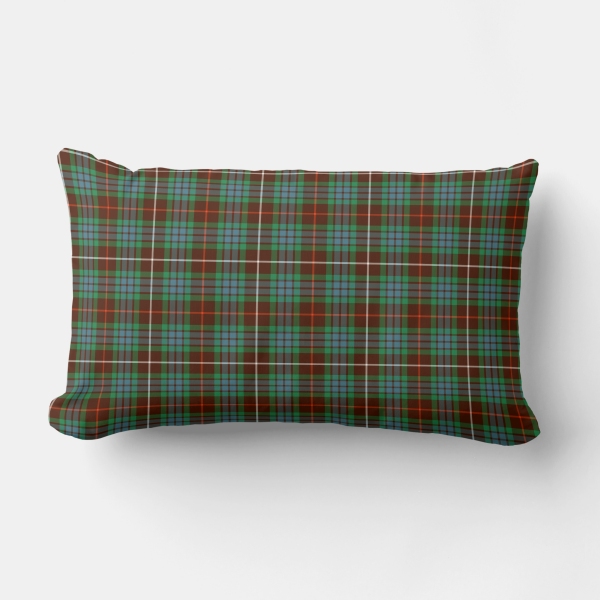 Fraser Hunting tartan lumbar cushion