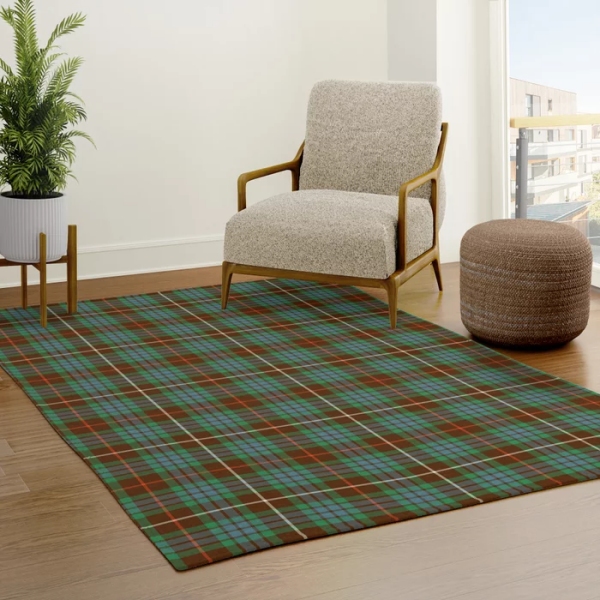 Clan Fraser Hunting Tartan Area Rug