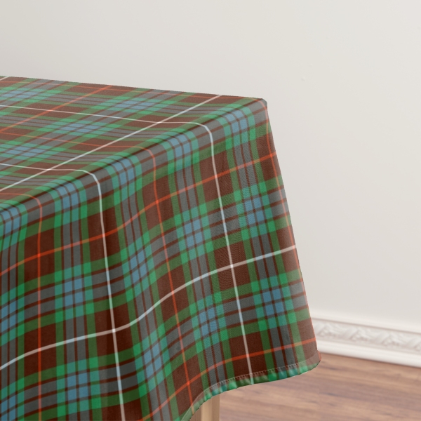 Fraser Hunting tartan tablecloth