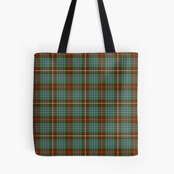 Fraser Hunting tartan tote bag