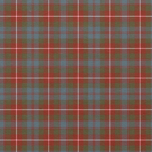 Fraser Weathered tartan fabric