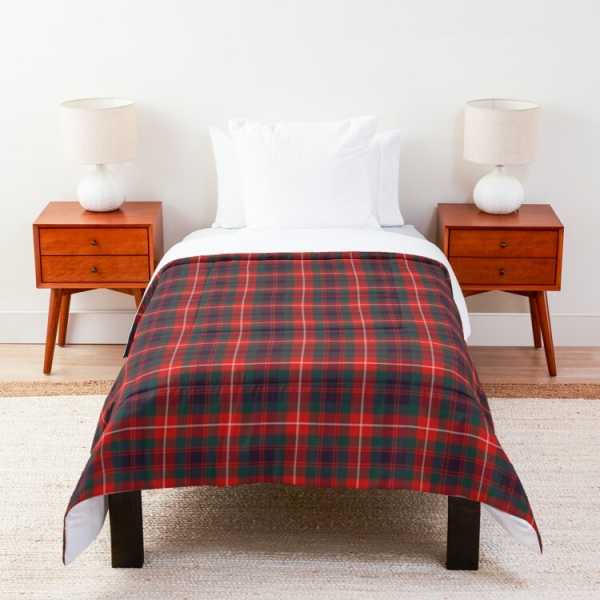 Fraser of Lovat tartan comforter