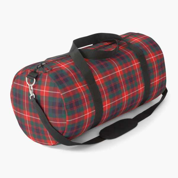 Fraser of Lovat tartan duffle bag