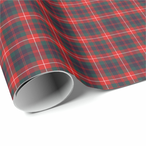 Clan Fraser Tartan Gift Wrap