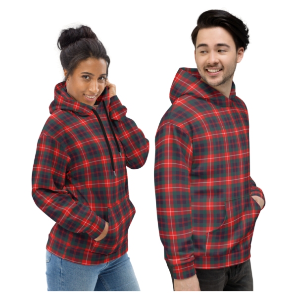 Fraser tartan hoodie