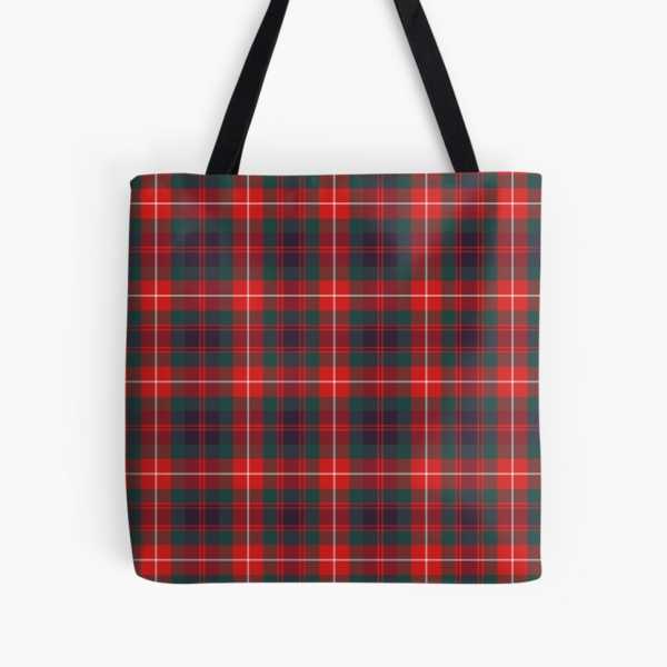 Fraser of Lovat tartan tote bag