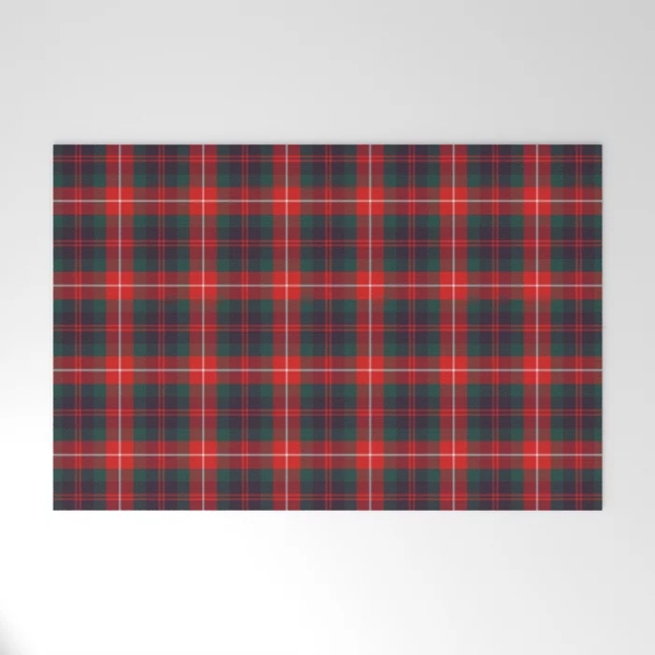 Fraser of Lovat tartan welcome mat