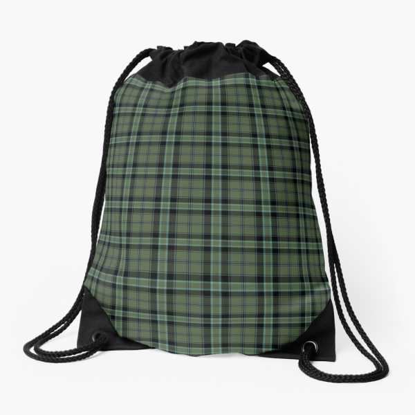 Fort William District tartan drawstring bag