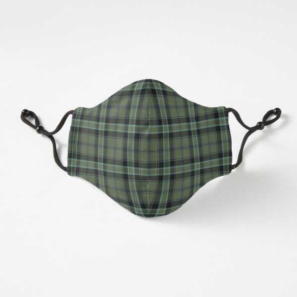 Fort William District tartan fitted face mask