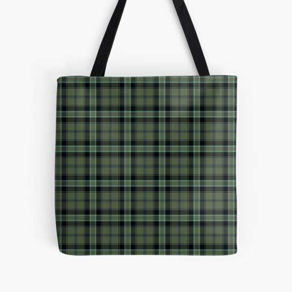 Fort William District tartan tote bag