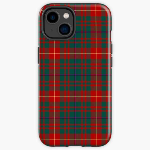 Clan Fulton Tartan iPhone Case