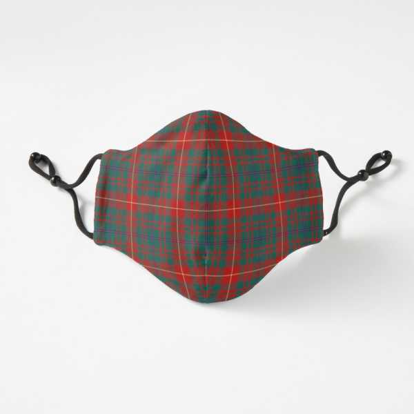 Fulton tartan fitted face mask