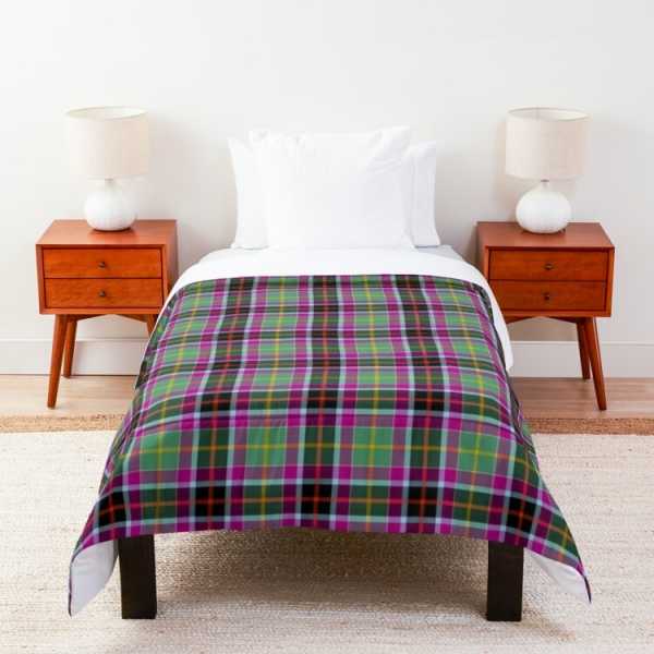 Galawater Ancient District tartan comforter