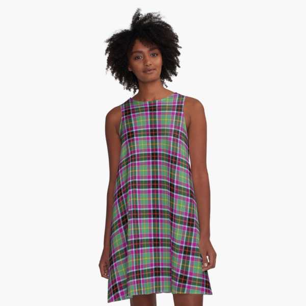 Gala Water Ancient Tartan Dress