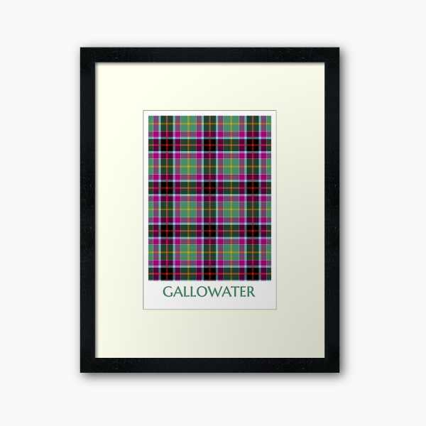 Gala Water Ancient Tartan Framed Print