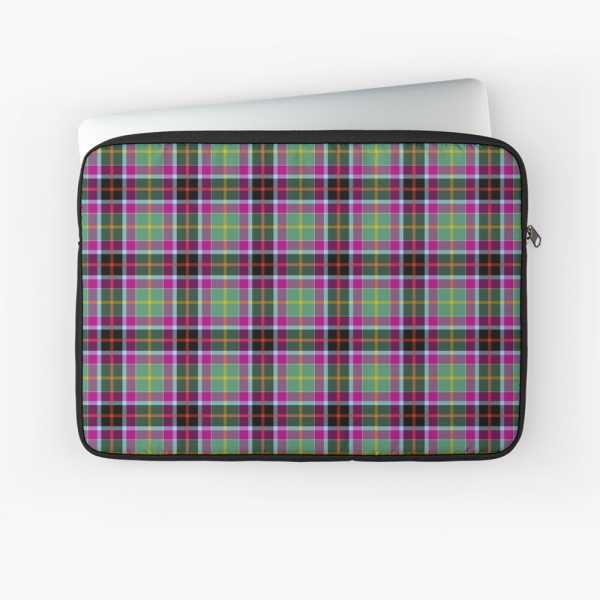 Galawater Ancient District tartan laptop sleeve