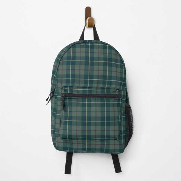 Galloway District tartan backpack