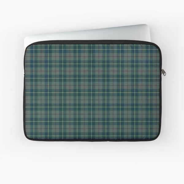 Galloway District tartan laptop sleeve