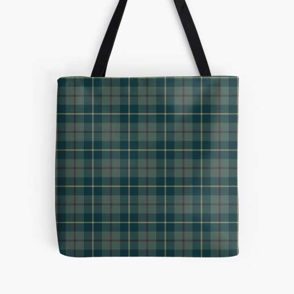 Galloway District tartan tote bag