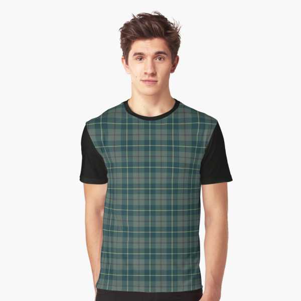 Galloway District tartan tee shirt