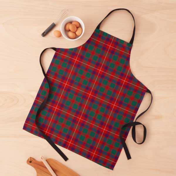 Geddes tartan apron