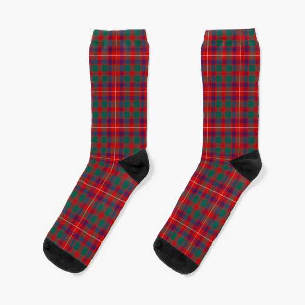 Geddes tartan socks