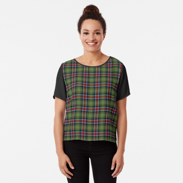 Georgia Tartan Top