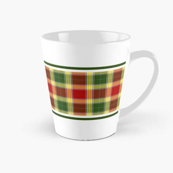 Gibbs tartan tall mug