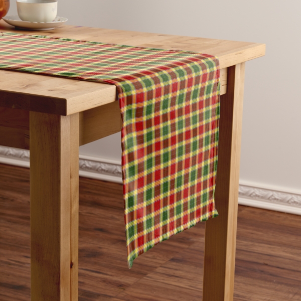 Gibbs tartan table runner