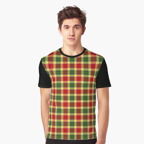 Gibbs tartan tee shirt