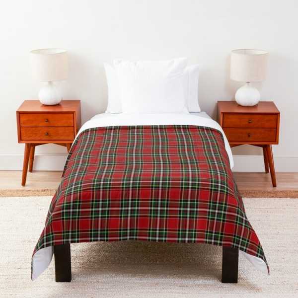 Gillespie tartan comforter