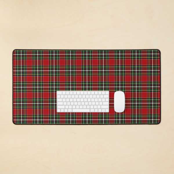 Gillespie tartan desk mat