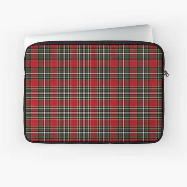 Gillespie tartan laptop sleeve