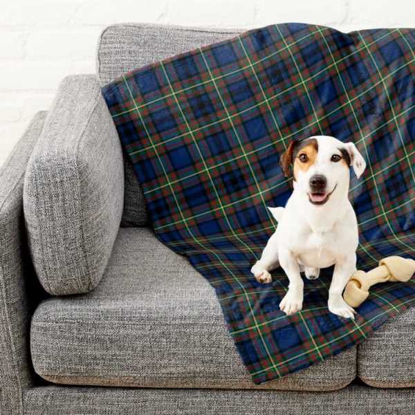 Gillies tartan pet blanket