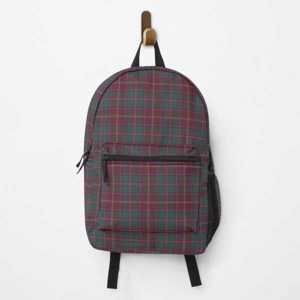 Glen Coe District tartan backpack
