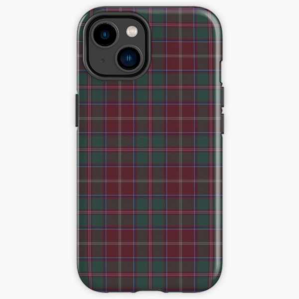 Glen Coe District tartan iPhone case
