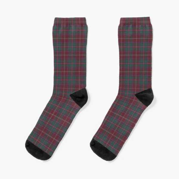 Glen Coe District tartan socks