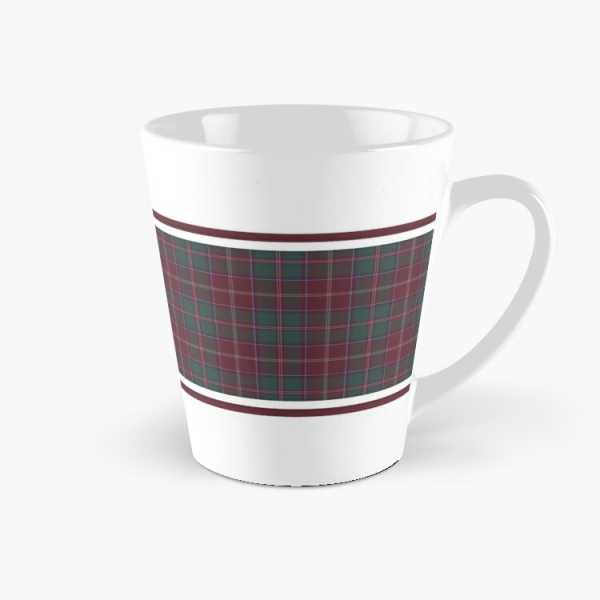 Glen Coe District tartan tall mug