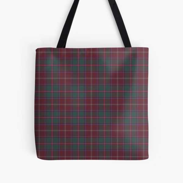 Glen Coe District tartan tote bag