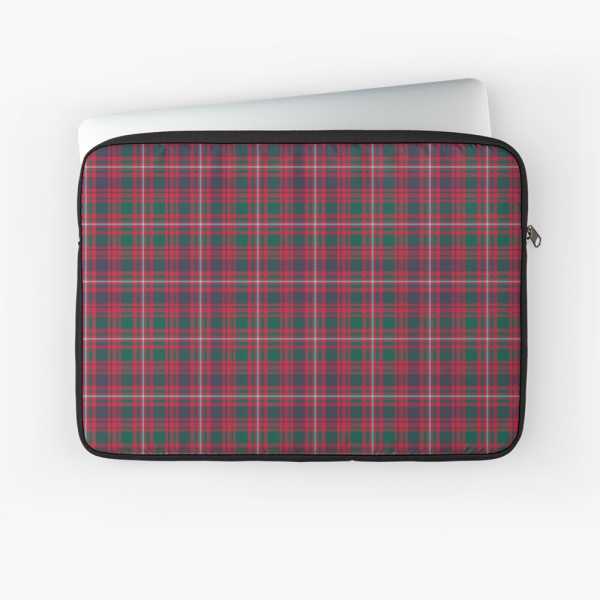 Glen Orchy District tartan laptop sleeve