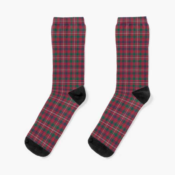 Glen Orchy District tartan socks