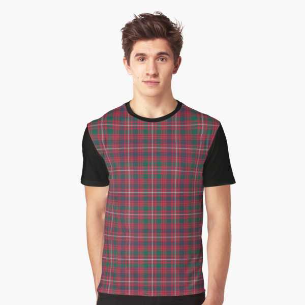 Glen Orchy District tartan tee shirt