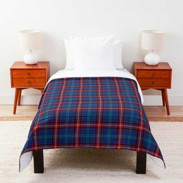 Glenn tartan comforter