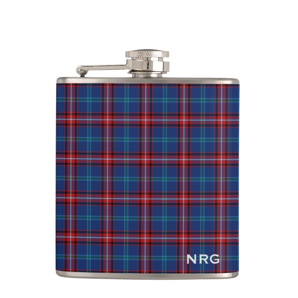 Clan Glenn Tartan Flask