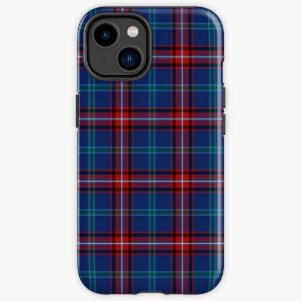 Clan Glenn Tartan iPhone Case