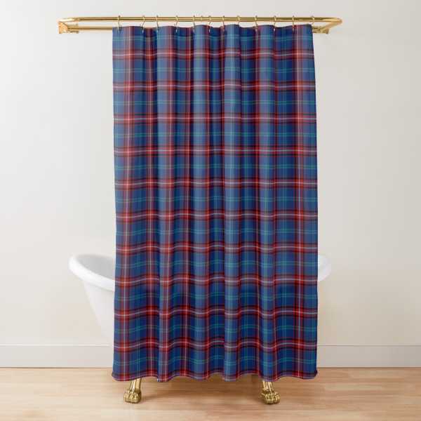 Glenn tartan shower curtain