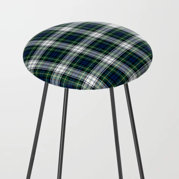 Gordon Dress tartan counter stool