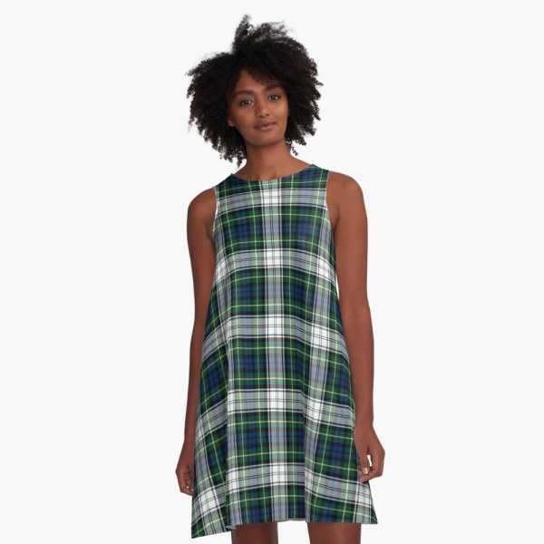 Gordon Dress tartan a-line dress